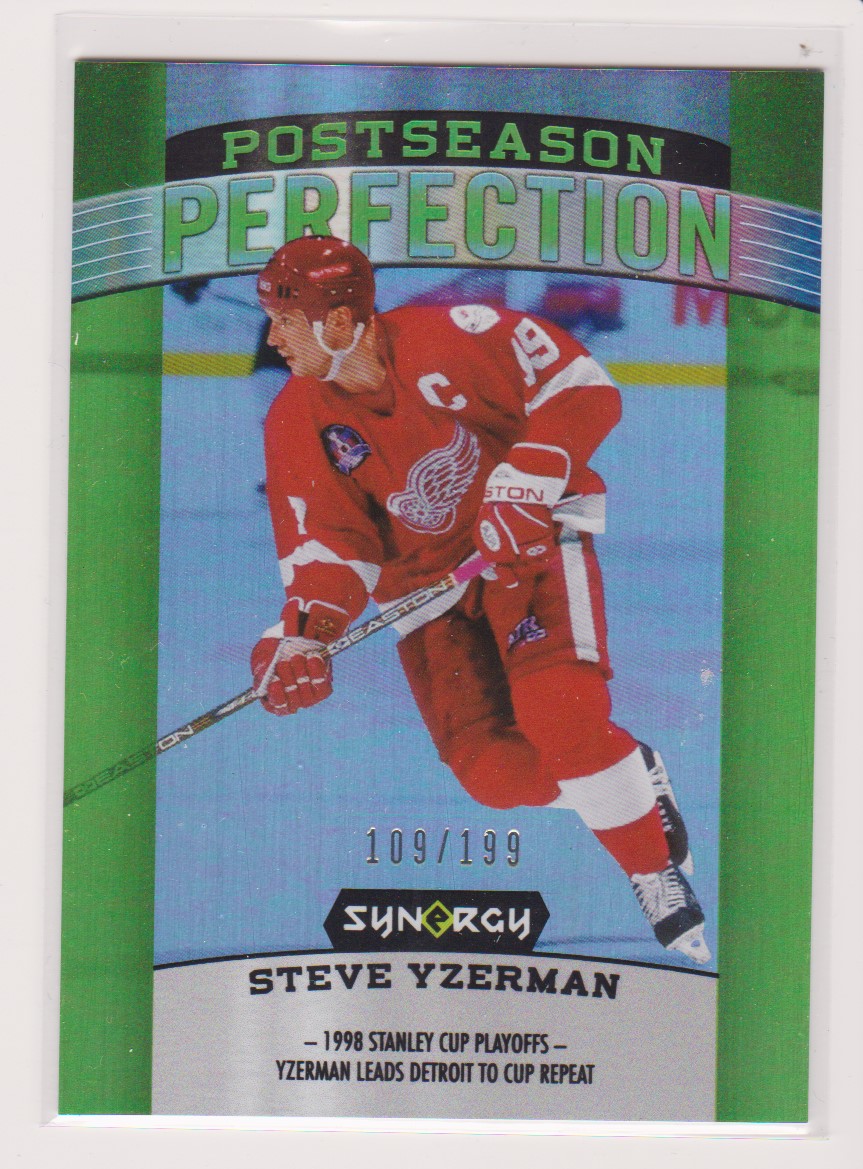 2018-19 Synergy Post Season Perfection Green #PS17 Steve Yzerman (image for) 2018-19 Synergy Post Season Perfection Green #PS17 Steve Yzerman